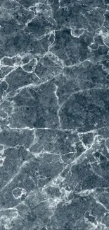 Dark gray marble phone wallpaper with white veins.