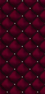 Maroon diamond pattern stylish mobile wallpaper.