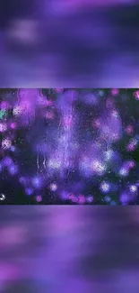 Purple abstract wallpaper with dreamy light effects.