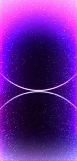 Elegant purple gradient wallpaper on iPhone.