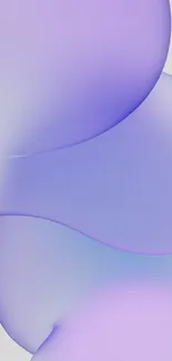 Elegant purple gradient wallpaper with smooth, flowing shapes.