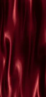 Elegant red abstract waves wallpaper with flowing patterns.