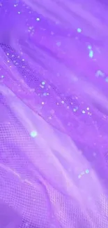 Ethereal purple abstract mobile wallpaper with sparkling details.