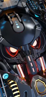 Evil Robot Live Wallpaper