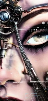 Eye Eyelash Art Live Wallpaper