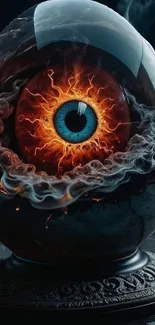 Eye Eyelash Art Live Wallpaper