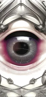 Eye Eyelash White Live Wallpaper