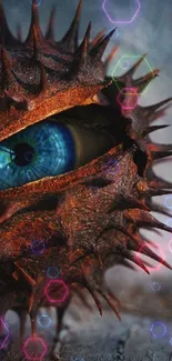 Eye Organism Art Live Wallpaper