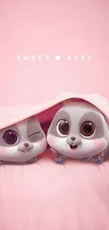 Eyelash Toy Pink Live Wallpaper