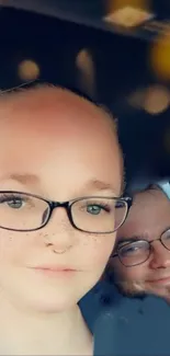 Face Forehead Glasses Live Wallpaper