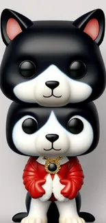 Facial Expression White Toy Live Wallpaper