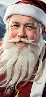 Facial Hair Beard Santa Claus Live Wallpaper