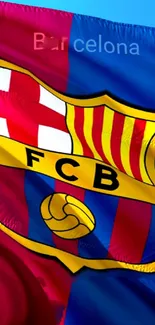 FCB logo with red, blue, and yellow colors.