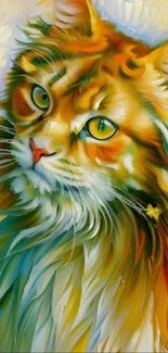 Felidae Art Paint Carnivore Live Wallpaper