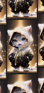 Felidae Fictional Character Animation Live Wallpaper