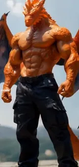 Fictional Character Muscle Torso Live Wallpaper