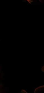 Abstract fiery mobile wallpaper with swirling red flames.