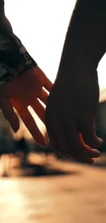 Finger Holding Hands Gesture Live Wallpaper