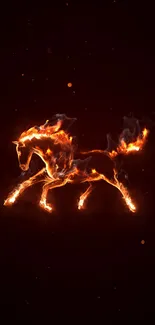 Fire Horse Live Wallpaper