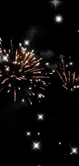 Fireworks Atmosphere Sky Live Wallpaper