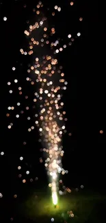 Fireworks Gas Darkness Live Wallpaper