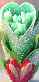 Flower Green Botany Live Wallpaper