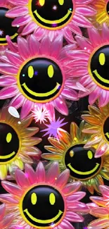 Flower Light Eyelash Live Wallpaper