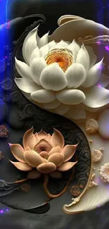 Flower Petal Lotus Live Wallpaper