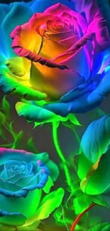 Flower Plant Blue Live Wallpaper