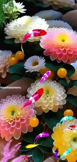 Flower Plant Flowerpot Live Wallpaper