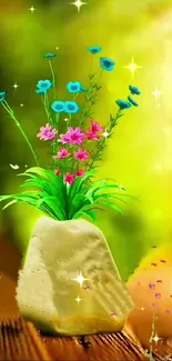 Flower Plant Leaf Live Wallpaper