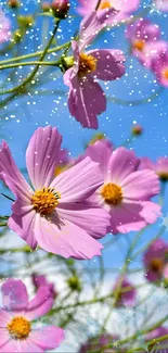 Flower Plant Light Live Wallpaper