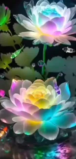 Flower Plant Lotus Live Wallpaper