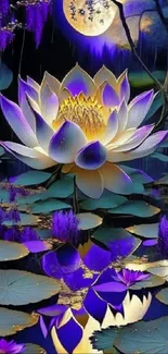 Flower Plant Lotus Live Wallpaper