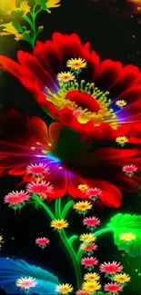 Flower Plant Petal Live Wallpaper