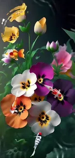 Flower Plant Petal Live Wallpaper