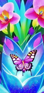 Flower Plant Pollinator Live Wallpaper