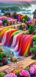 Flower Plant Water Live Wallpaper