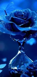 Flower Water Liquid Live Wallpaper