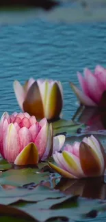 Flower Water Plant Live Wallpaper