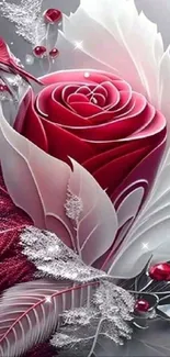 Flower White Petal Live Wallpaper