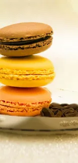 Food Baked Goods Macaroon Live Wallpaper