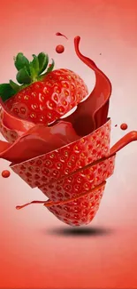 Food Liquid Fruit Live Wallpaper