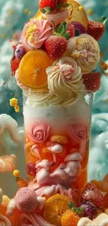 Food Orange Recipe Live Wallpaper