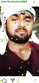 Forehead Beard Cap Live Wallpaper