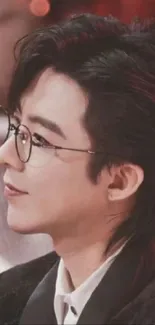 Forehead Glasses Cheek Live Wallpaper