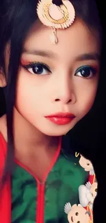 Forehead Lip Chin Live Wallpaper