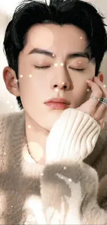 Forehead Nose Cheek Live Wallpaper