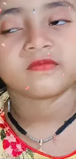 Forehead Nose Cheek Live Wallpaper