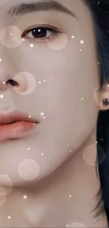 Forehead Nose Cheek Live Wallpaper